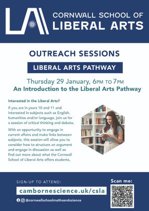 Outreach Sessions - An Introduction to Liberal Arts