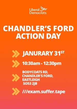 Chandler's Ford Action Day