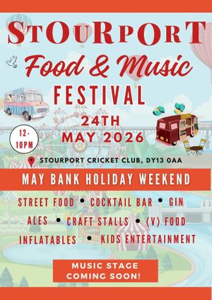 Stourport Food and Music Festival 2026