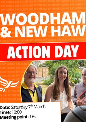 Woodham & New Haw Action Day