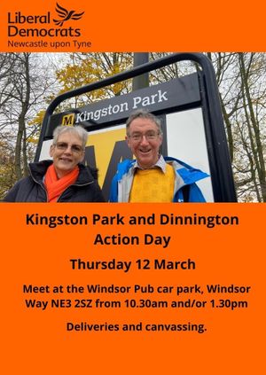 Kingston Park and Dinnington Action Day