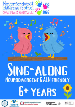 Sing-along with Angharad 6+ years