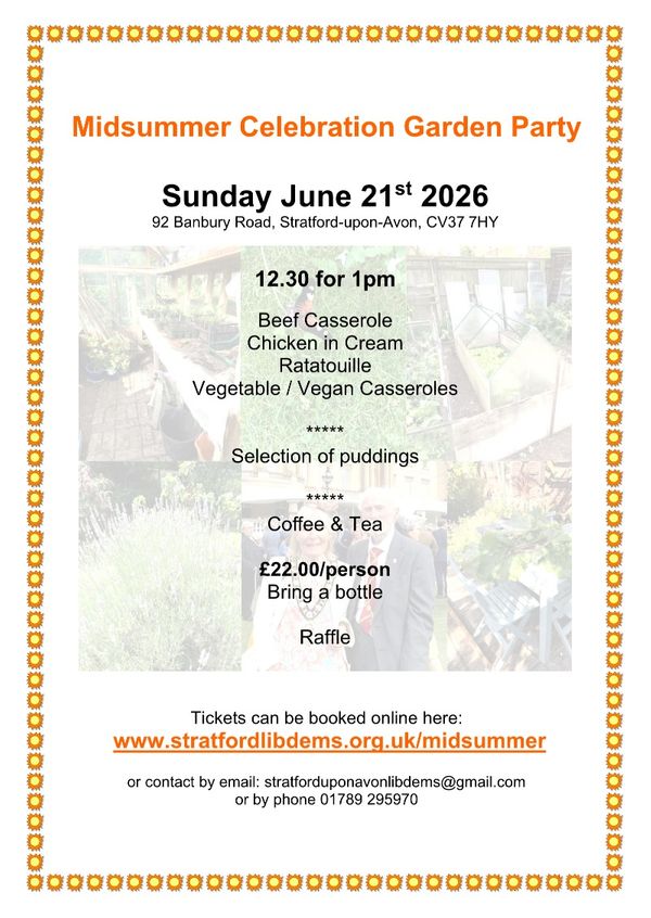 Midsummer Celebration Garden Party
