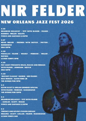 "Instant Classic" Nir Felder, Skerik, Max Moran, Alvin Ford Jr.