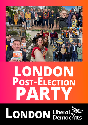 London Post-Election Party