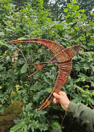 Willow weaving - Swifts with Willow Coppice