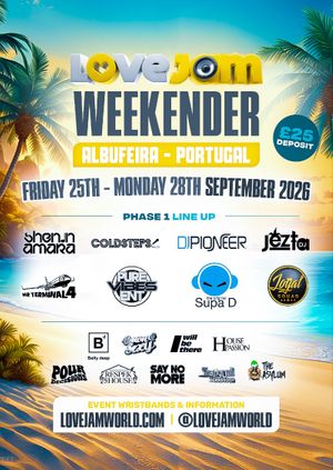 LoveJam - Portugal Weekender 2026
