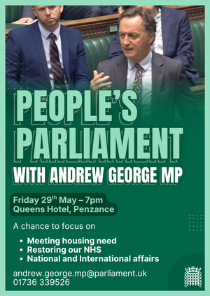Parliament for the People - An Evening with Andrew George MP