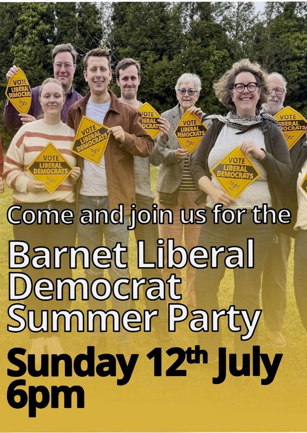 Barnet Lib Dem Summer Party 