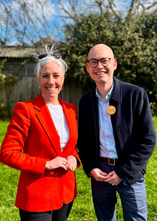 South West Herts Liberal Democrat PPC Launch with Daisy Cooper and Matt Sanders