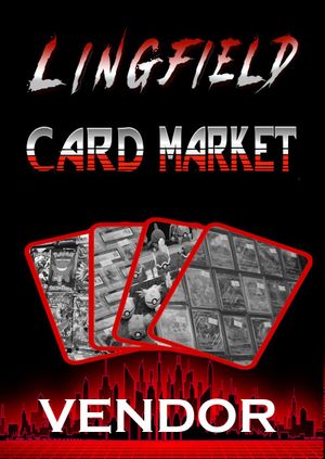The Card Market Lingfield Vendor