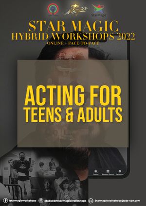 ADVANCED LEVEL 1 ACTING for Teens & Adults