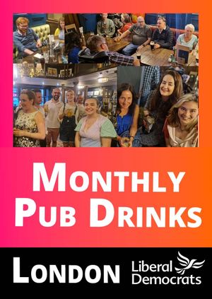 London's May Pub Drinks