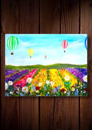 GLOUCESTER - Let's Paint N' Sip  Above The Flowers