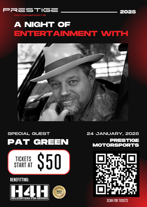 Pat Green Live at Prestige Motorsports