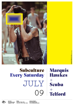 Subculture presents Marquis Hawkes (Album launch)  // Scuba // Telford
