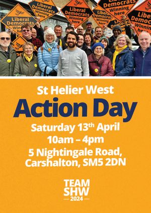St Helier West Action Day - Saturday 13th April