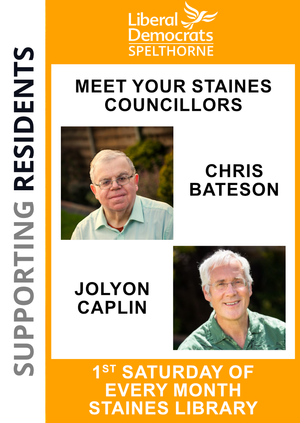 Staines councillor surgery