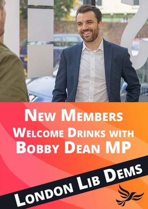 New Members Welcome with Bobby Dean MP
