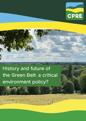 History and future of the Green Belt: a critical environment policy?