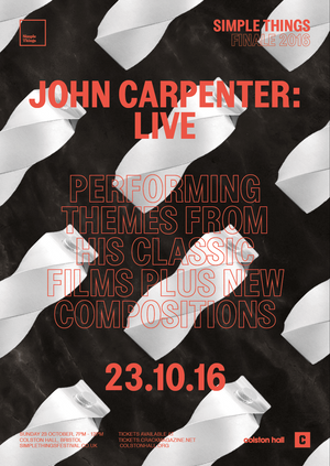 Simple Things 2016 Finale: John Carpenter