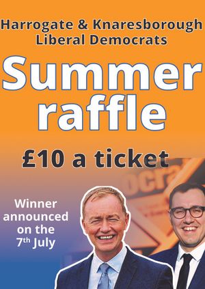 Summer Raffle - Win Summer hamper PLUS two tickets to the Great Yorkshire Show! 