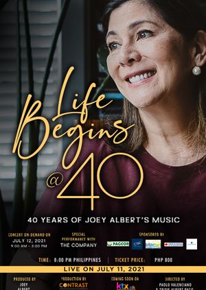 Life Begins @ 40: 40 years of Joey Albert's Music VOD