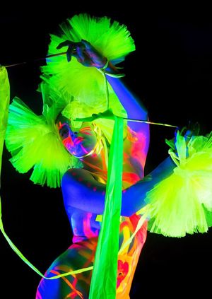 Neon Naked Life Drawing Xmas Special