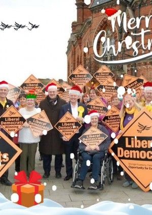 Wokingham Lib Dems Christmas Party 2023 - With Special Guests Vince Cable and Rachel Smith