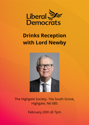 Drinks Reception with Lord Newby