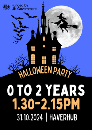 Halloween Party 0-2 years 1.30-2.15pm