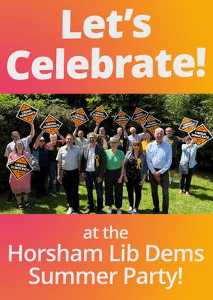 Horsham Lib Dems Summer Party