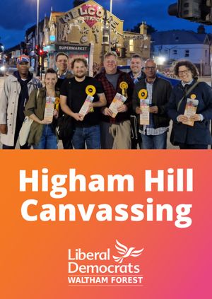 Higham Hill Canvassing