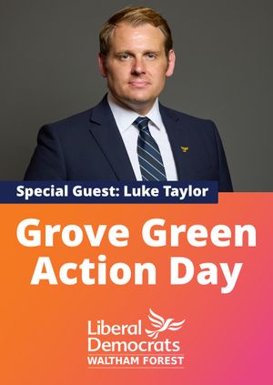 Grove Green Action Day with Luke Taylor MP