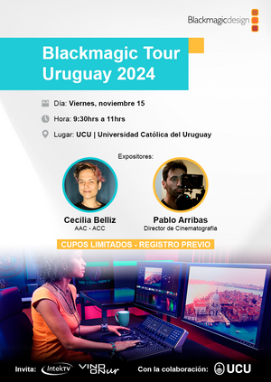 BLACKMAGIC TOUR URUGUAY 2024 - Universidad Católica del Uruguay