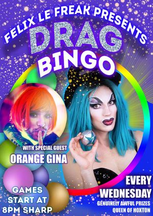 Drag Bingo! Valentine's special