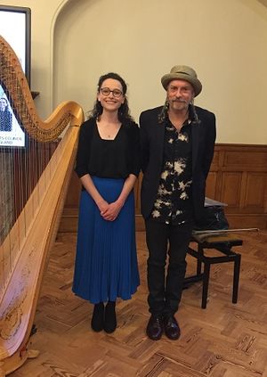 Imaginary Landscapes: Poetry and Harp with Chris Tutton and Anne Denholm