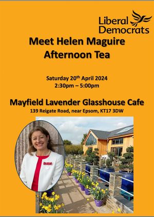 MAYFIELD Lavender Tea with Helen Maguire