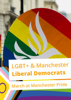 Lib Dems at Manchester Pride