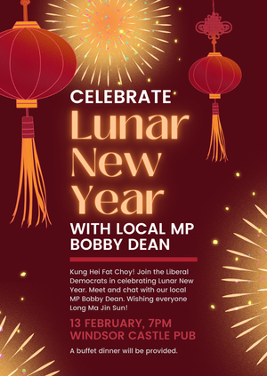 Celebrate Lunar New Year with Bobby Dean MP