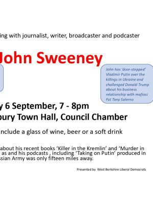 An Evening with John Sweeney