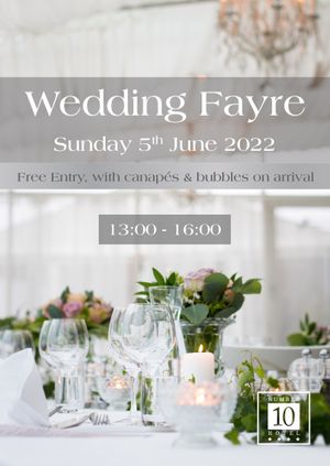 Number 10 Hotel Wedding Fayre