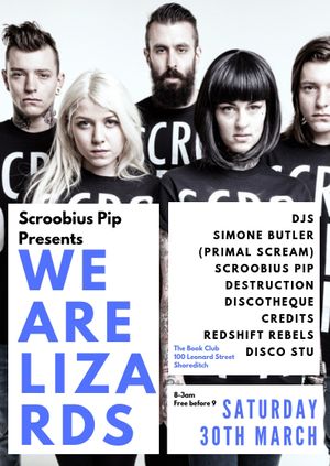 Scroobius Pip Presents We.Are.Lizards