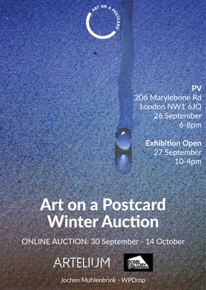 Art on a Postcard Winter Auction - Private View