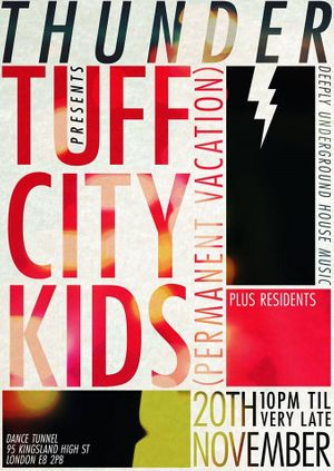 THUNDER with TUFF CITY KIDS (5 hour Set)