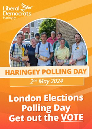 Haringey London Elections Polling Day