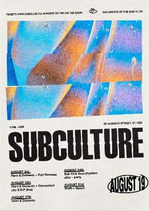 SUBCULTURE • Harri & Domenic