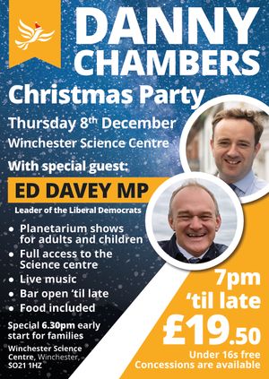 Danny Chambers Christmas Party