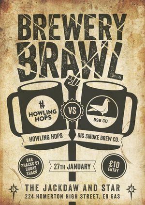  The Jackdaw Brewery Brawl: Howling Hops VS. Big Smoke Brew Co.