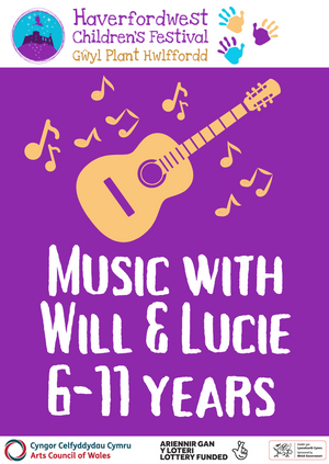 Music with Will & Lucie 6-11 years